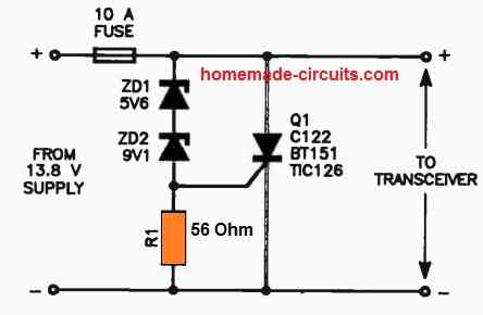 Simple Crowbar Circuits for Over-voltage Protection - Electronic ...